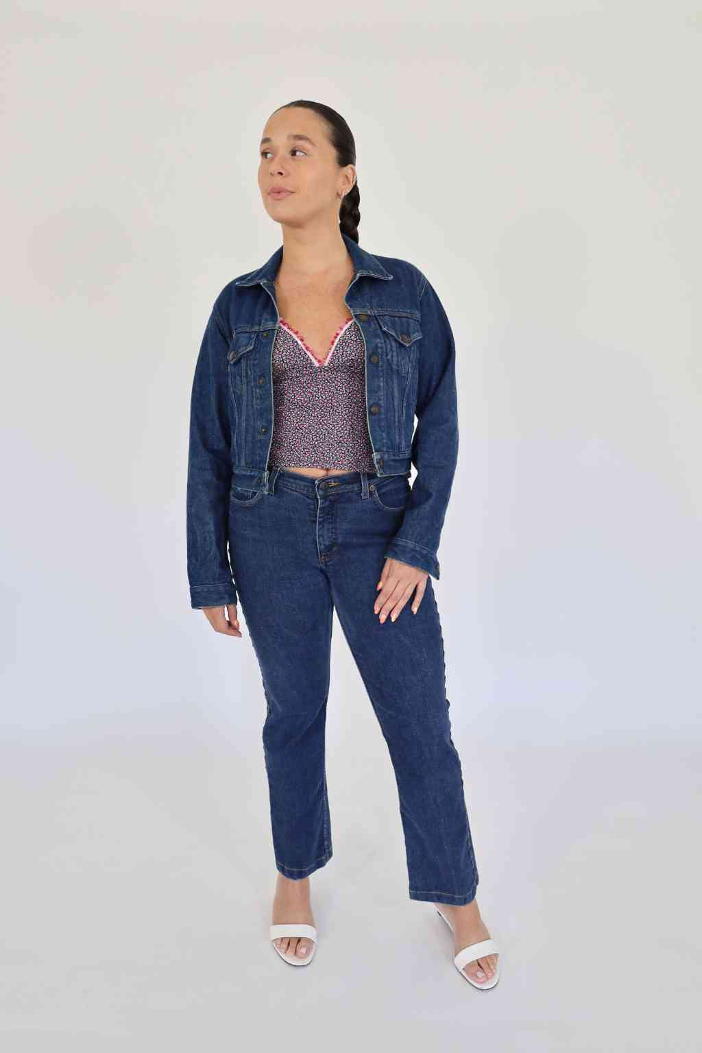 Studded Denim Set - Betsey Johnson