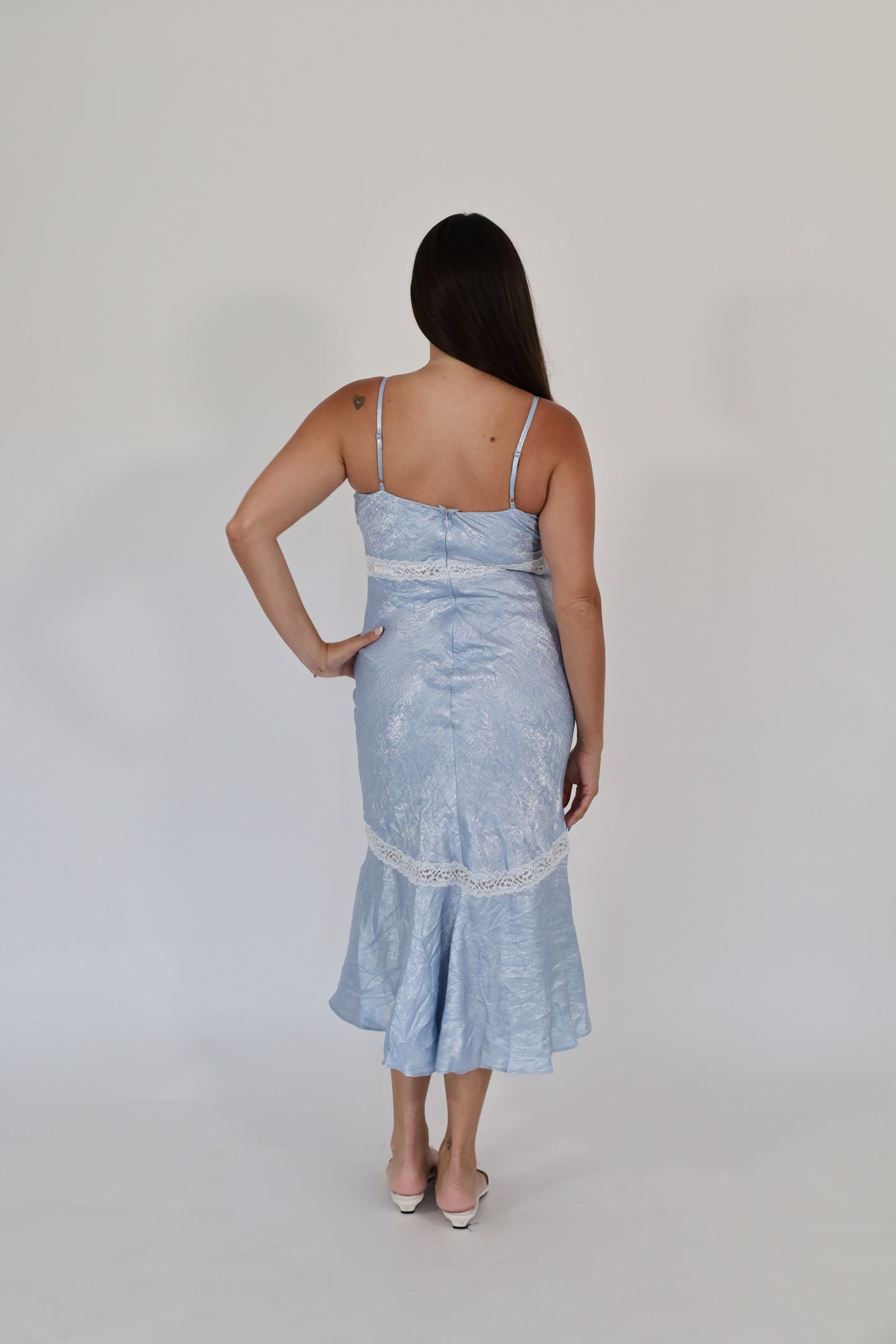 Blue Lace Dress