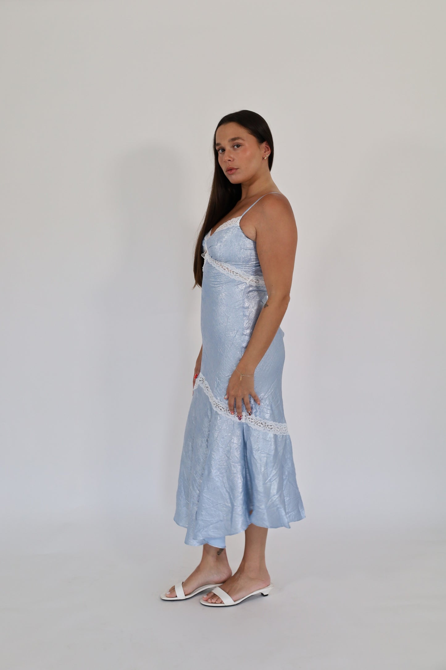 Blue Lace Dress