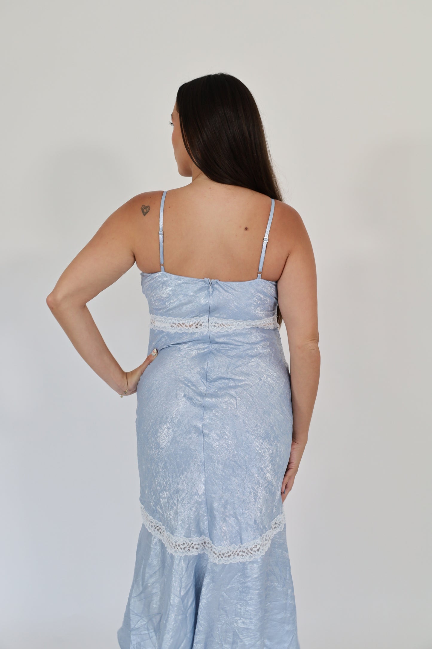 Blue Lace Dress