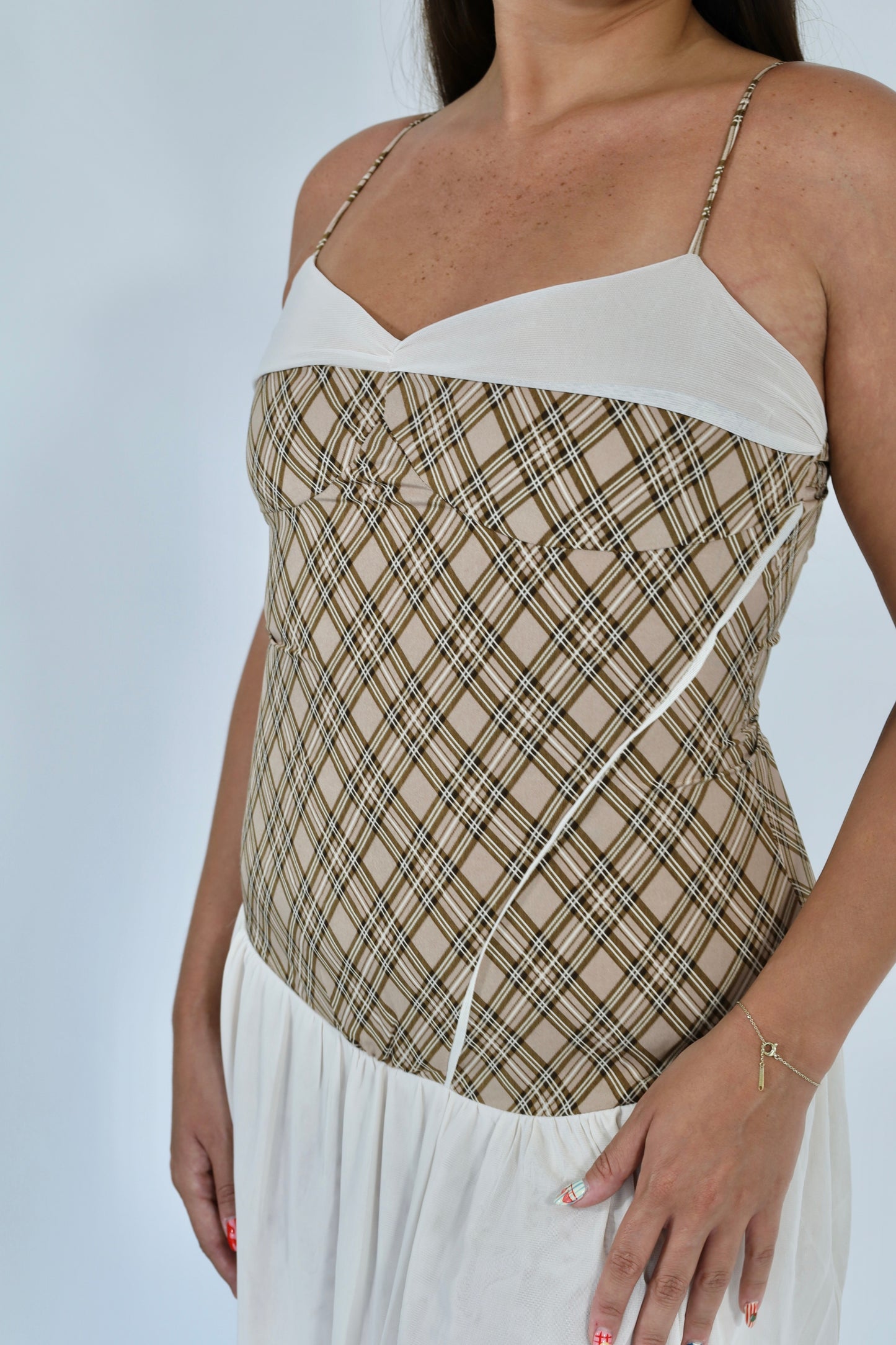 Plaid Mini Dress