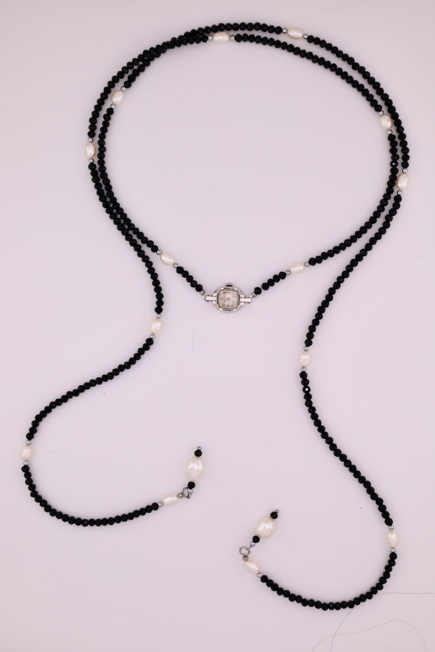 Alba Watch Lariat - Black