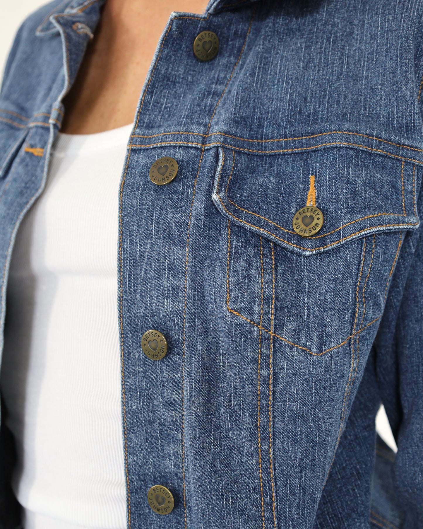 Denim Jacket - Betsey Johnson