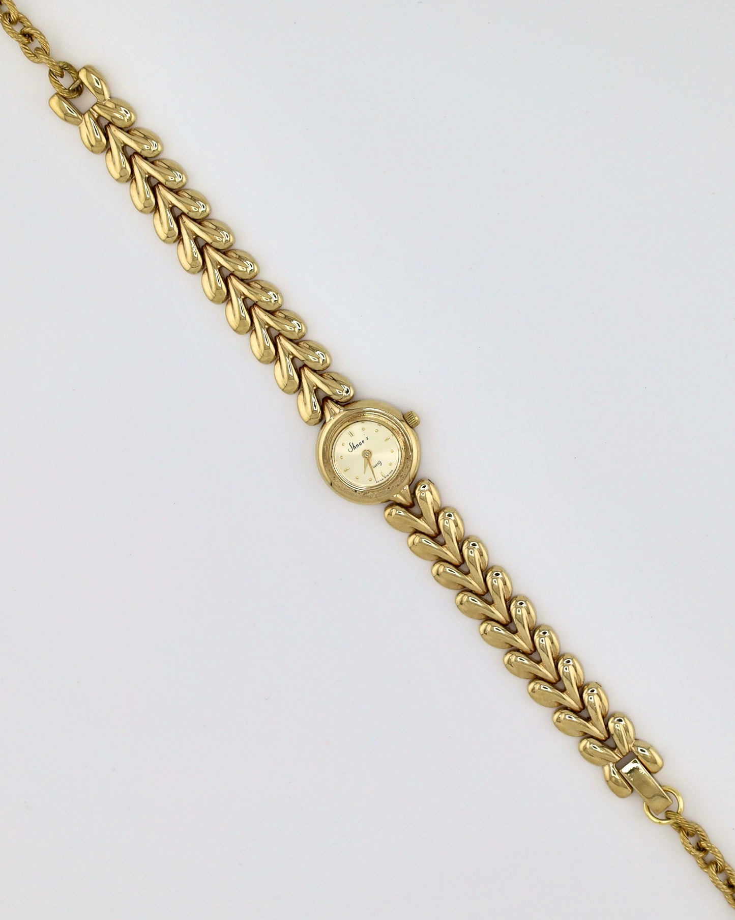 Golden Watch Choker