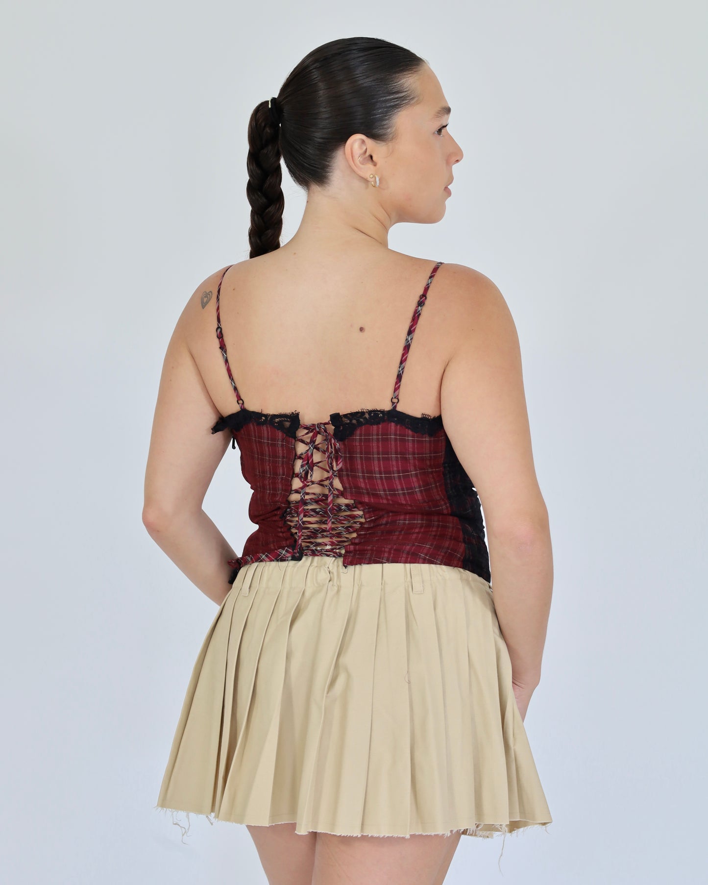 Plaid Corset - Betsey Johnson