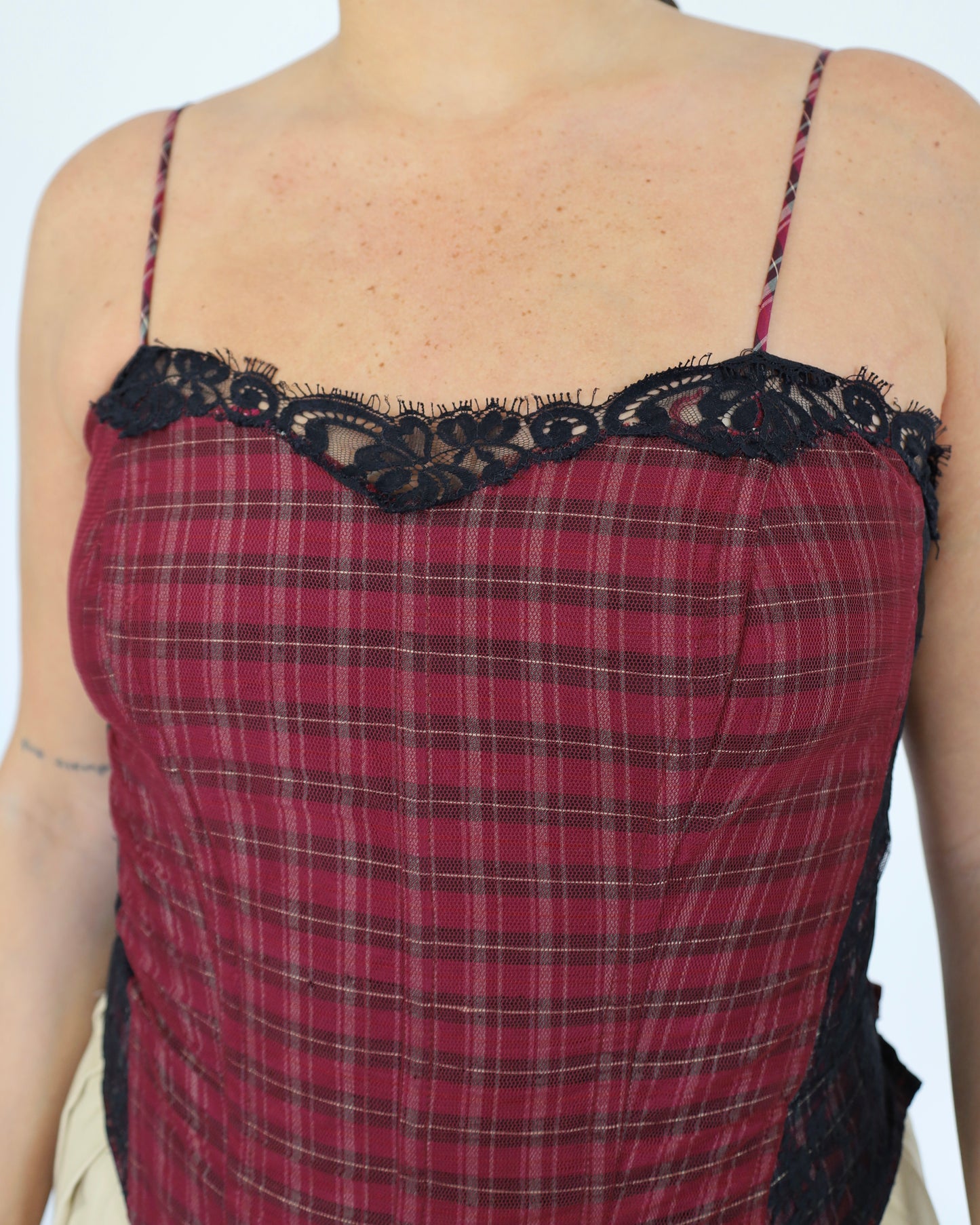 Plaid Corset - Betsey Johnson