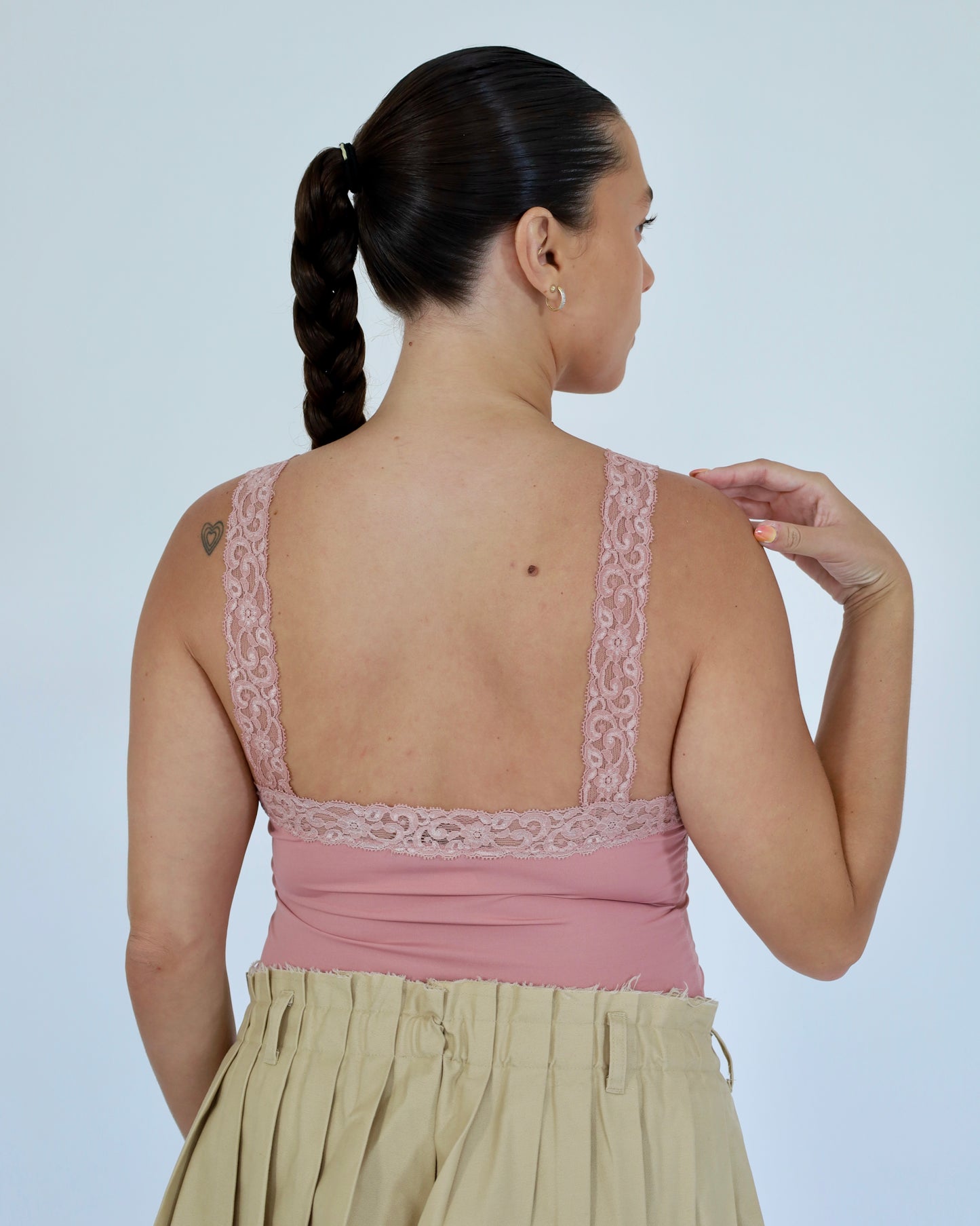 Blush Lace Top - Betsey Johnson