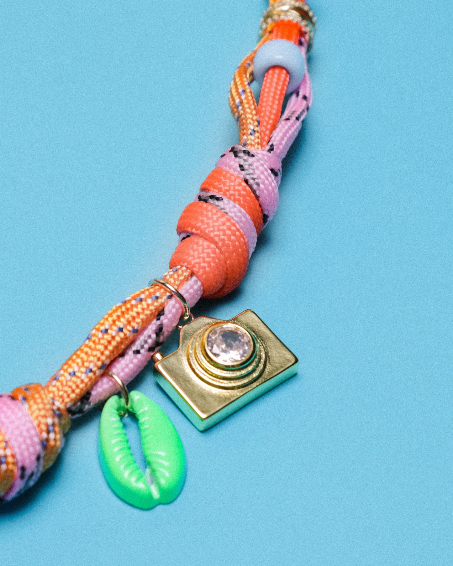 Beachy Bits Paracord Watch Charm Necklace