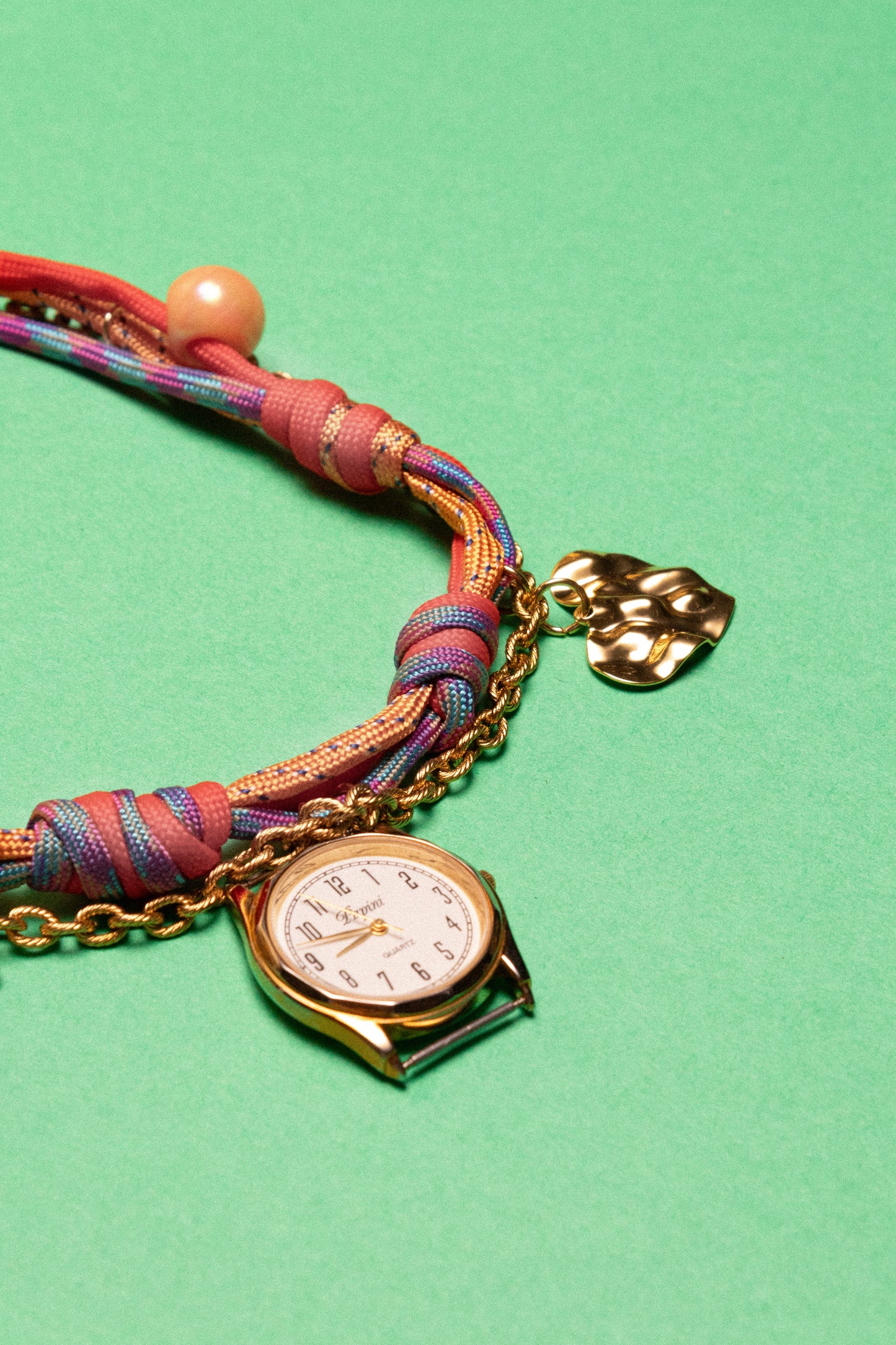 Salty Kisses Paracord Watch Charm Necklace
