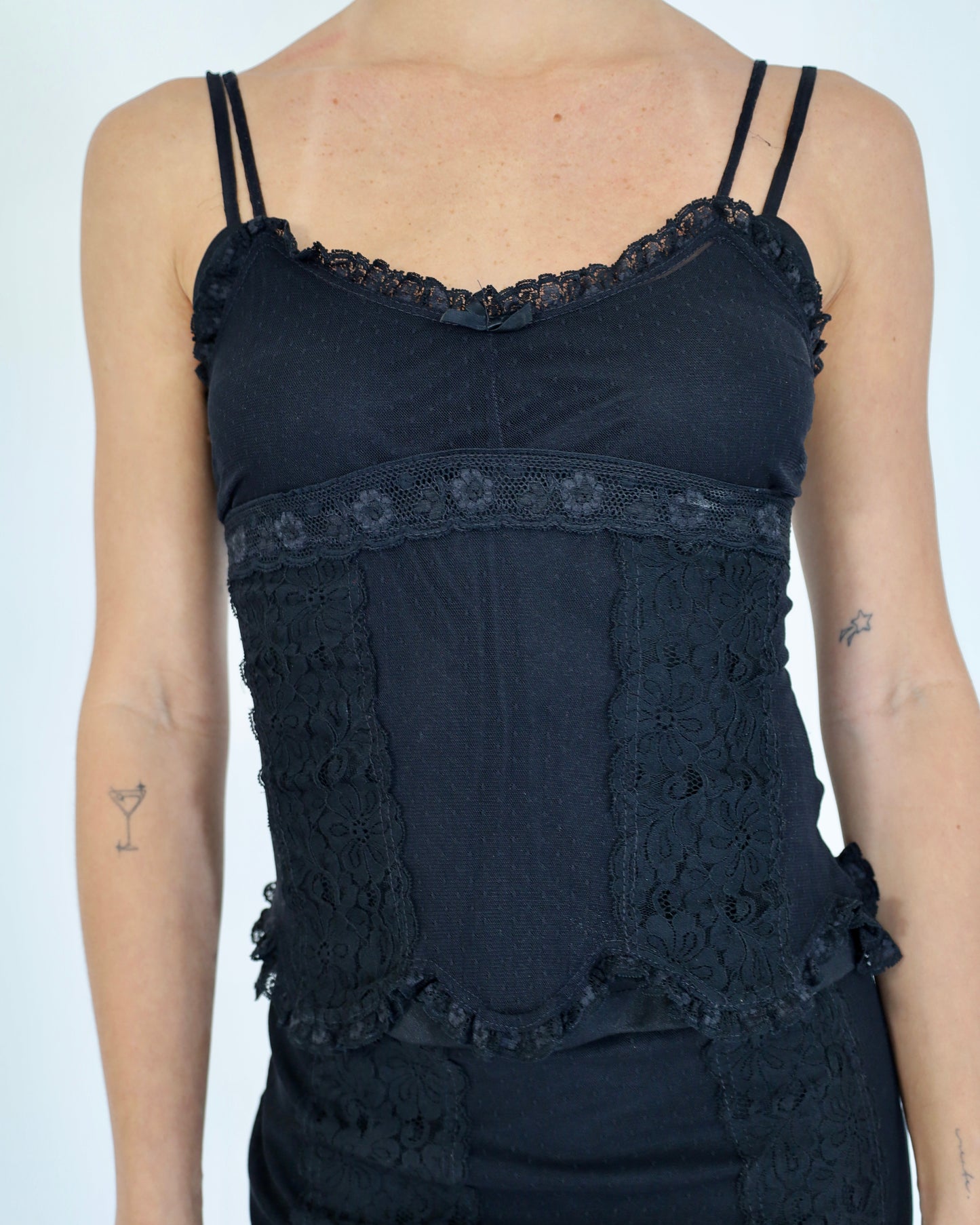 Black Lace Set - Betsey Johnson