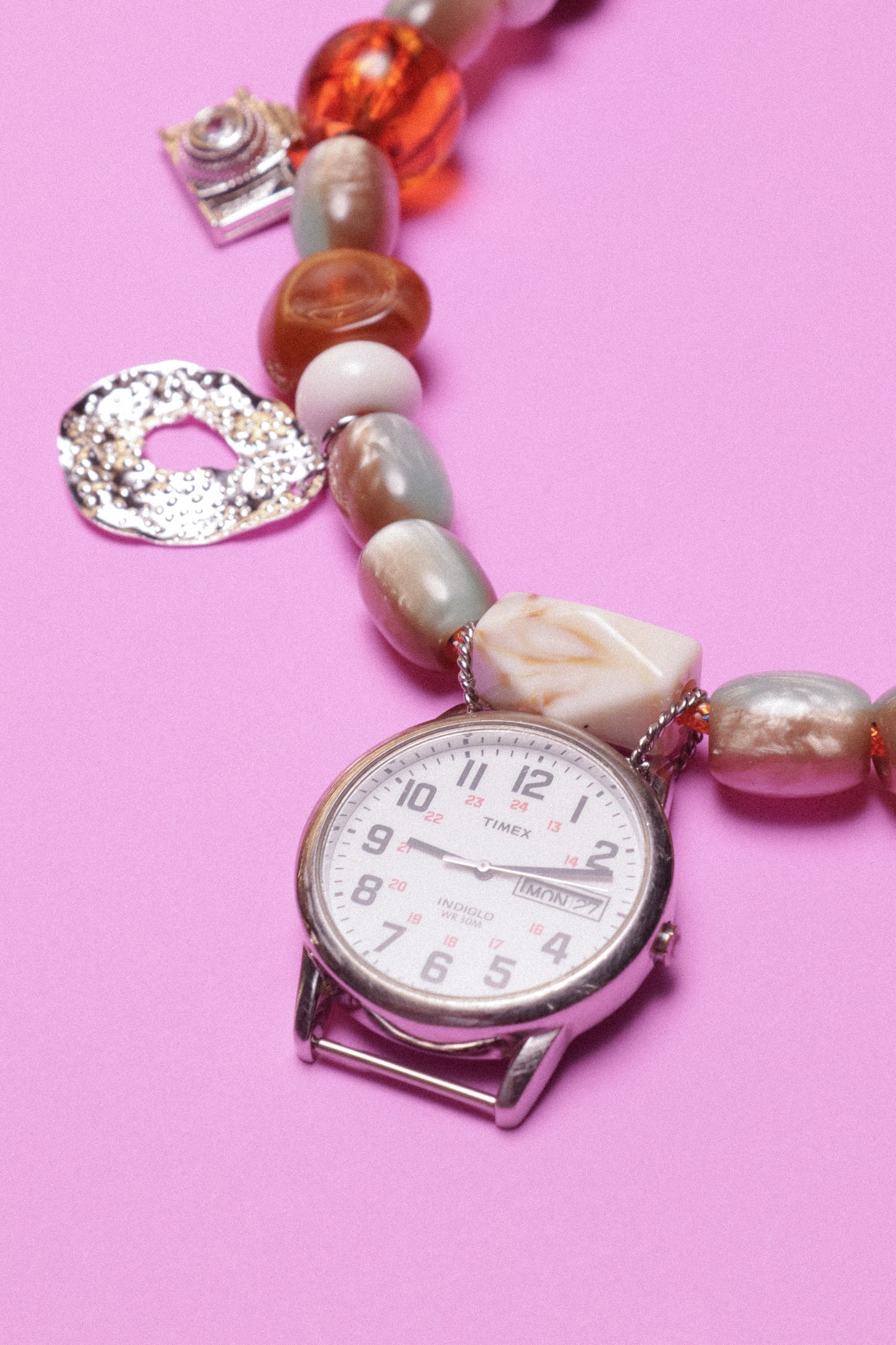 Sandy Toes Paracord Watch Charm Necklace