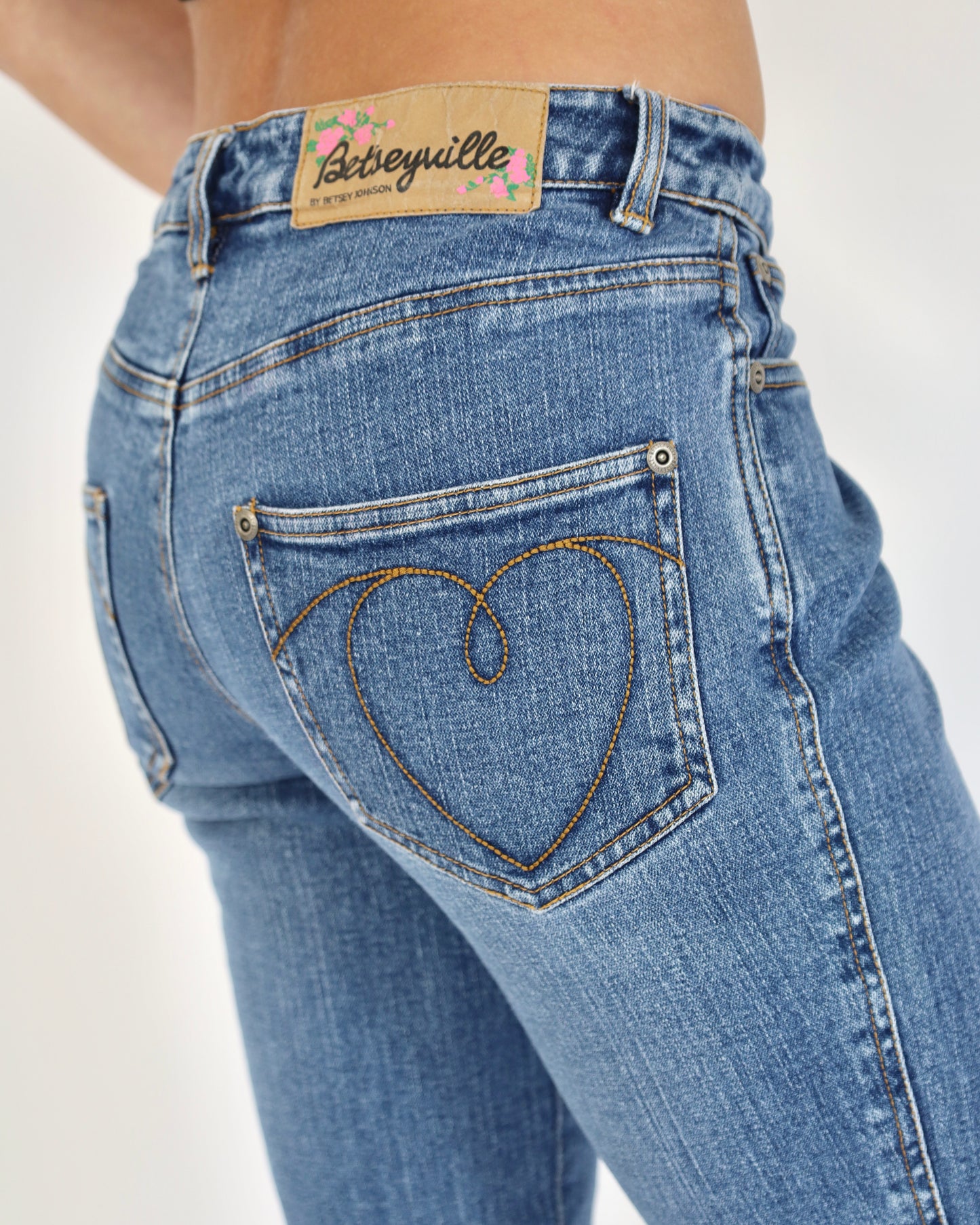Skinny Heart Jean - Betsey Johnson