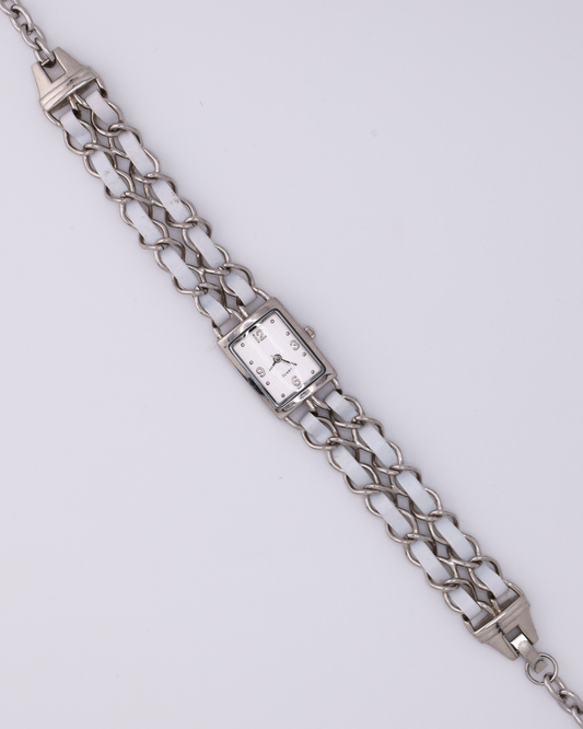 Leather Watch Choker