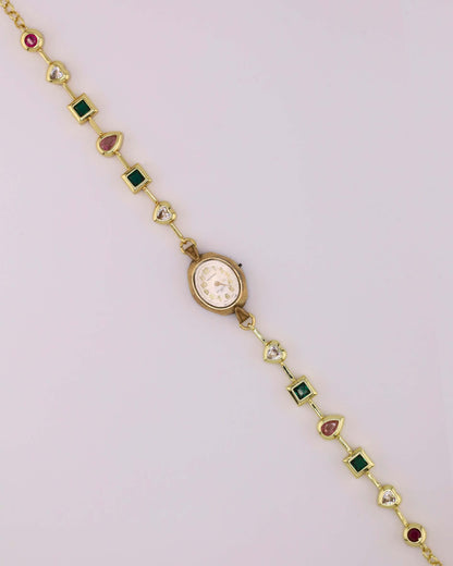 Latido Watch Choker - Gold