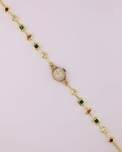 Latido Watch Choker - Gold