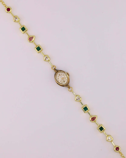 Latido Watch Choker - Gold