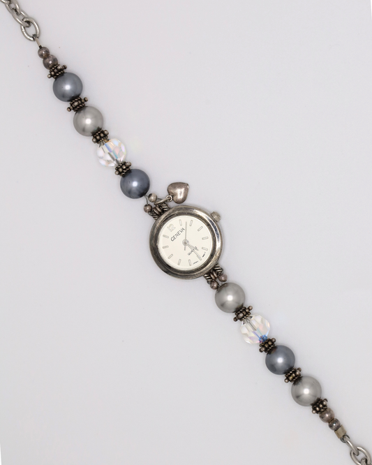 Silver Tide Watch Choker