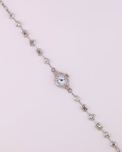 Latido Watch Choker - Silver