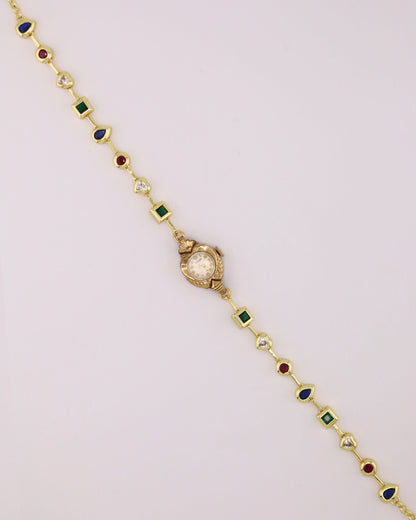 Latido Watch Choker - Gold