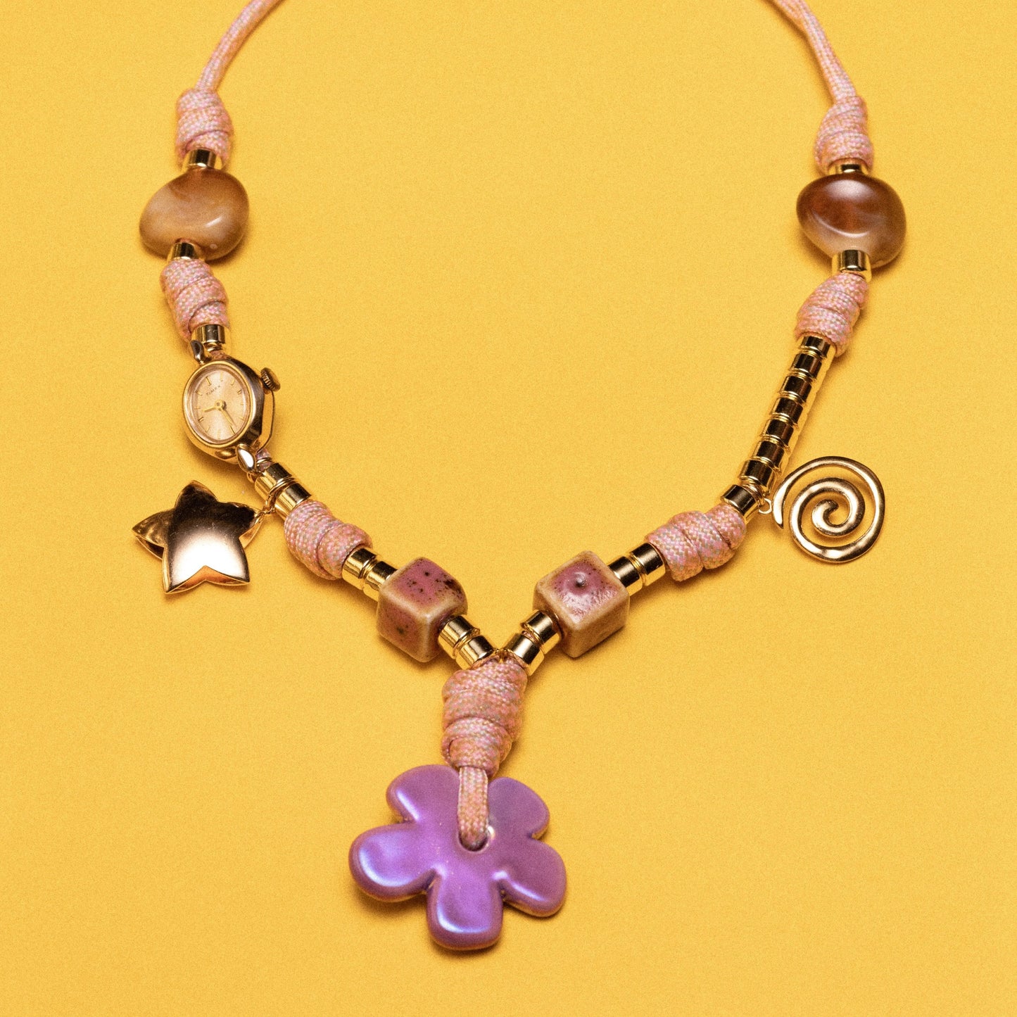 Bikini Ready Paracord Watch Charm Necklace