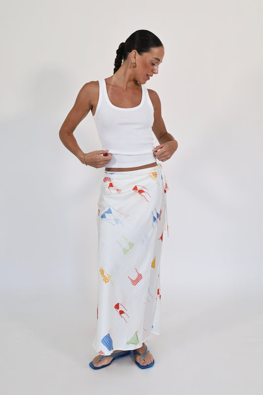 Bikini Print Skirt