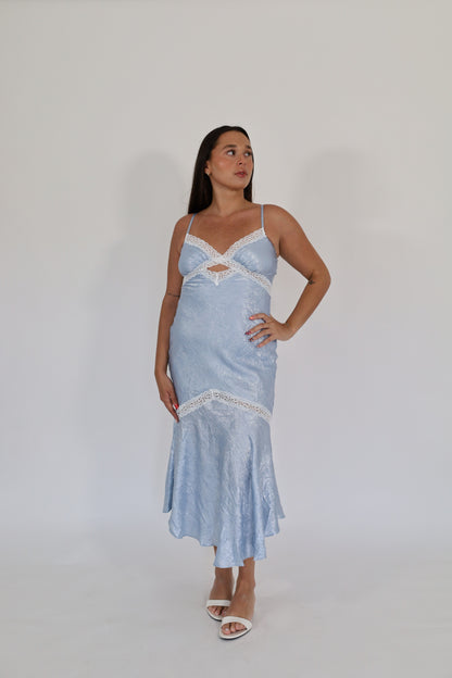 Blue Lace Dress