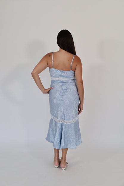 Blue Lace Dress