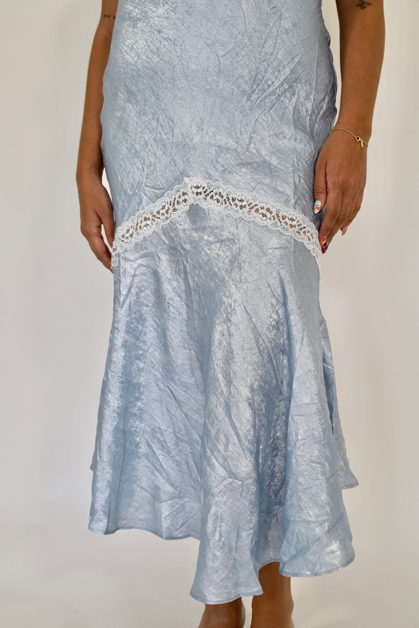 Blue Lace Dress