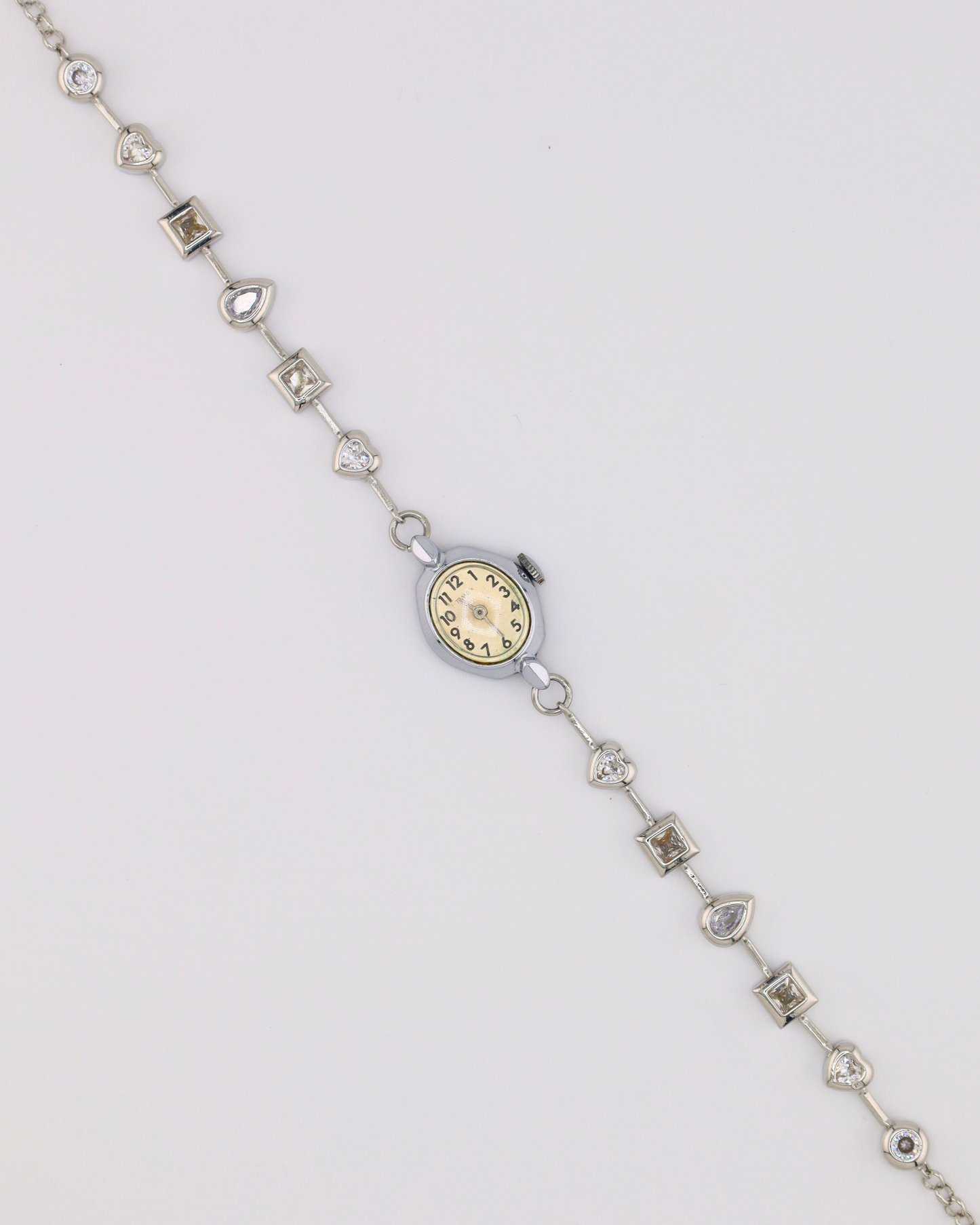 Latido Watch Choker - Silver
