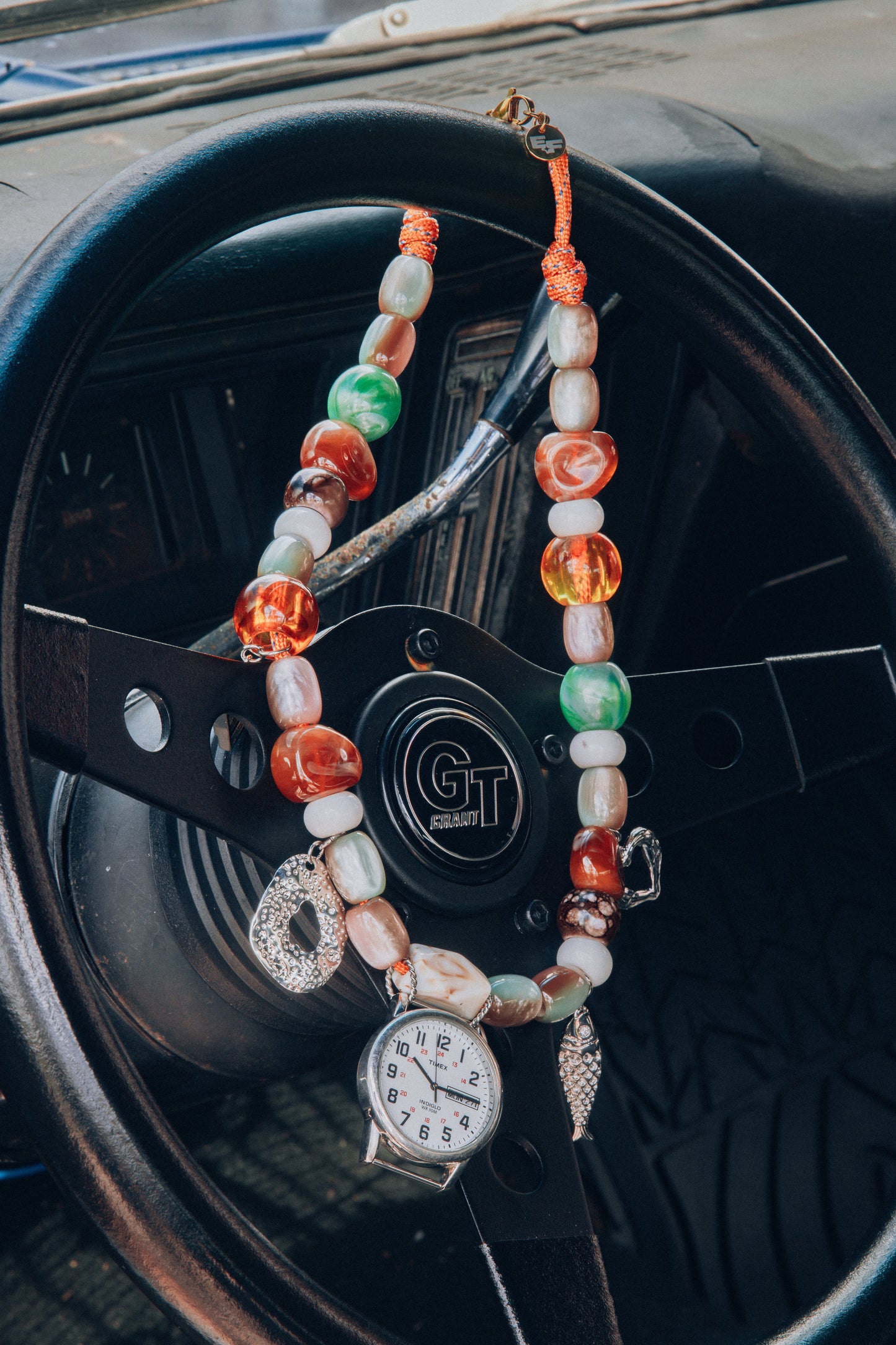 Sandy Toes Paracord Watch Charm Necklace