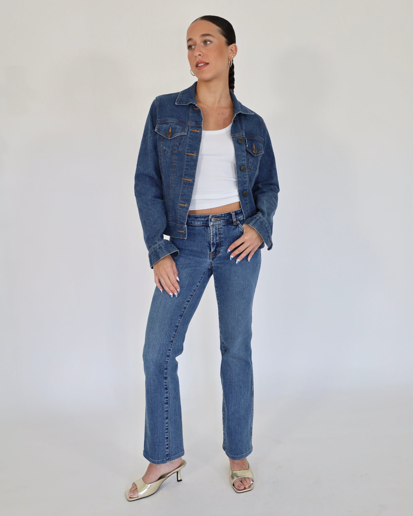 Flare Heart Jean - Betsey Johnson