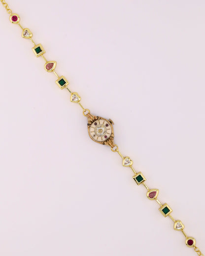 Latido Watch Choker - Gold