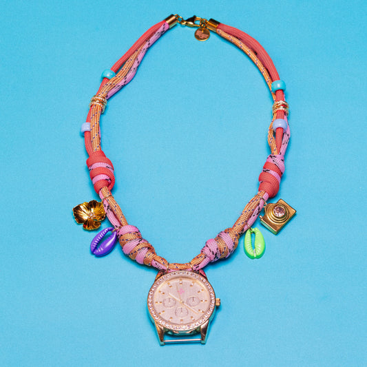 Beachy Bits Paracord Watch Charm Necklace