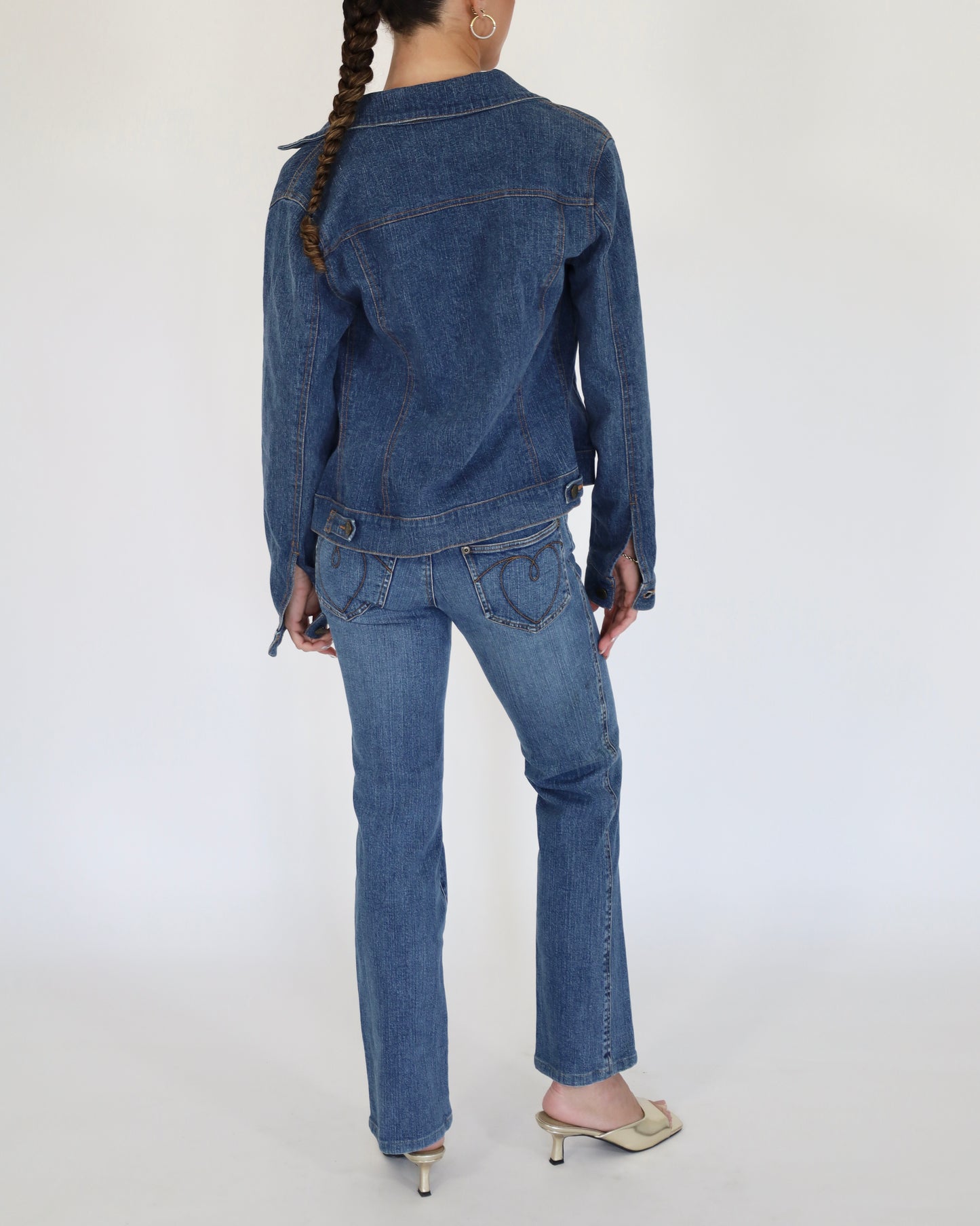 Flare Heart Jean - Betsey Johnson