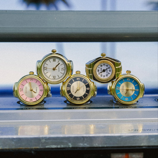 Caribbean Dial Watch Rings