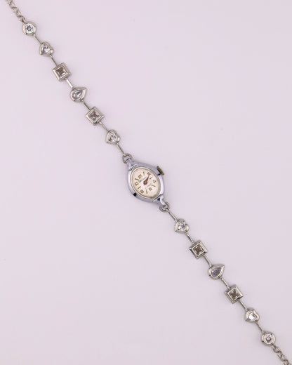 Latido Watch Choker - Silver