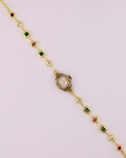 Latido Watch Choker - Gold