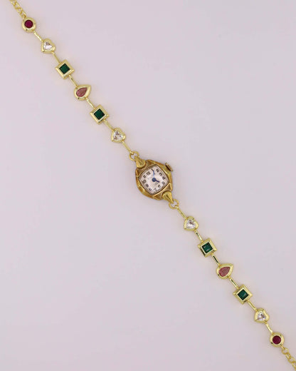 Latido Watch Choker - Gold