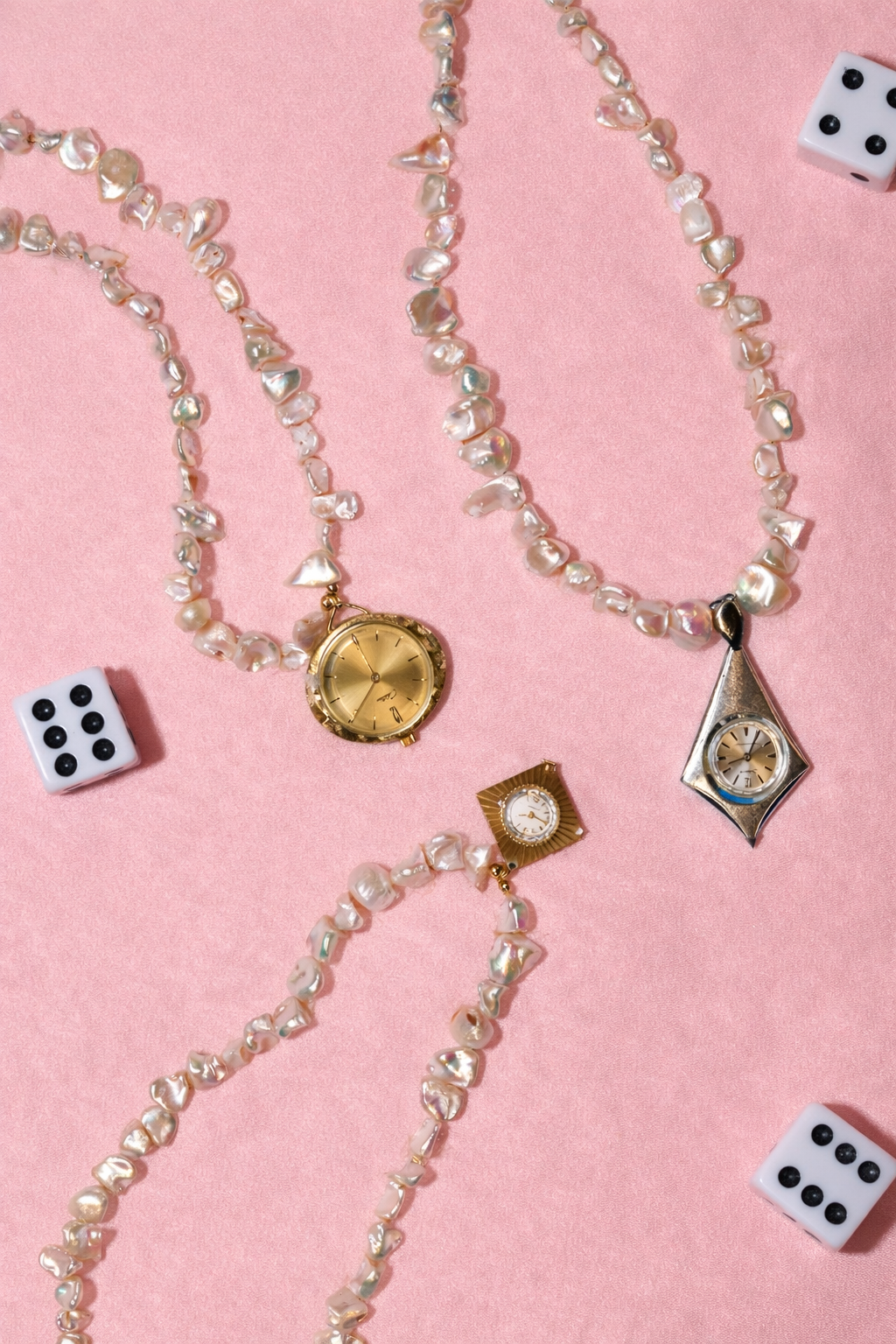 Marfil Watch Necklace