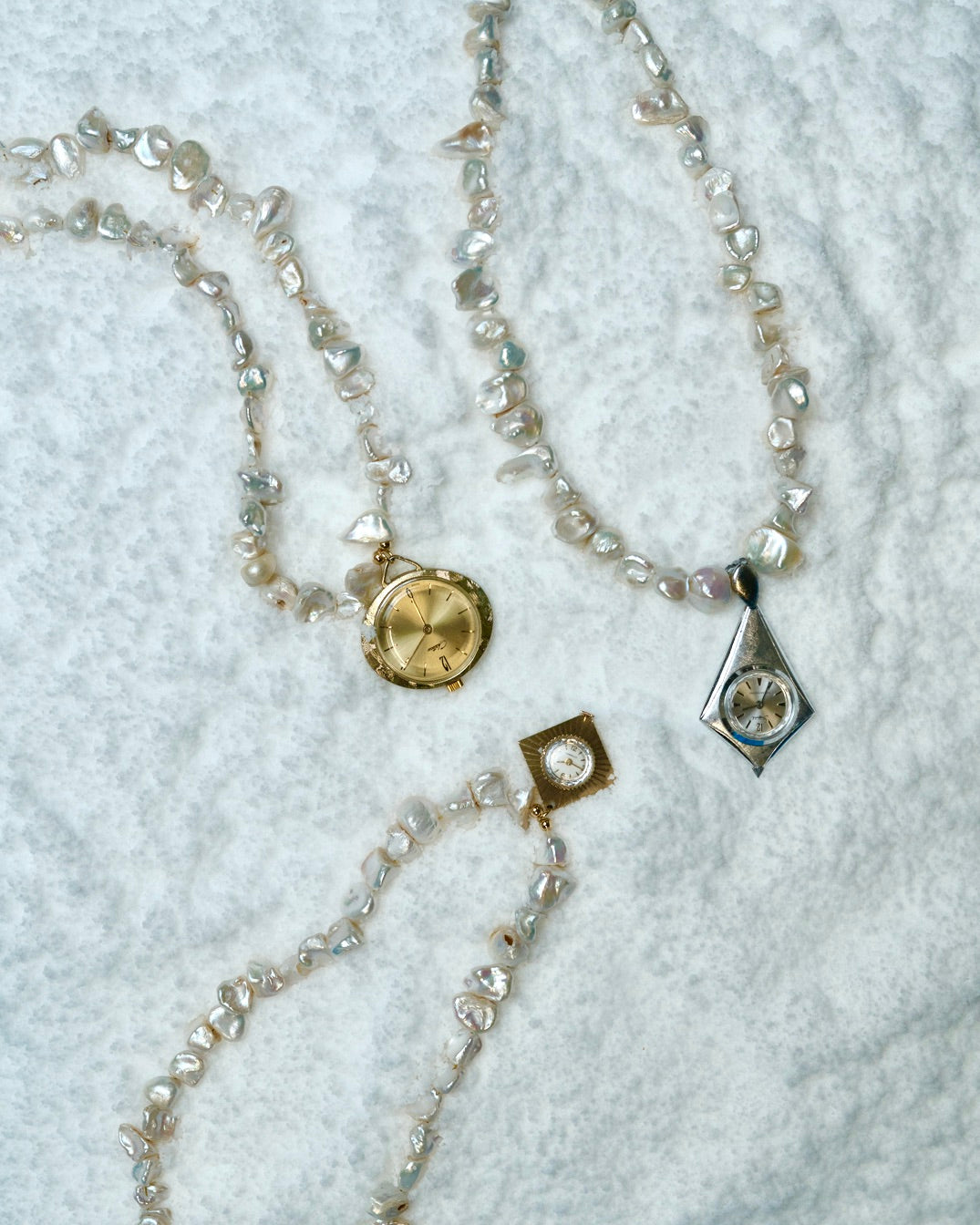 Marfil Watch Necklace