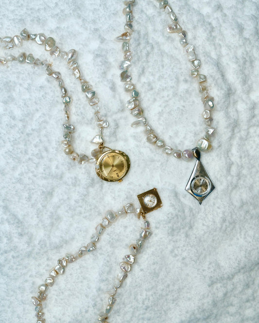 Marfil Watch Necklace