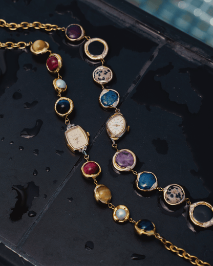 Mosaico Watch Choker