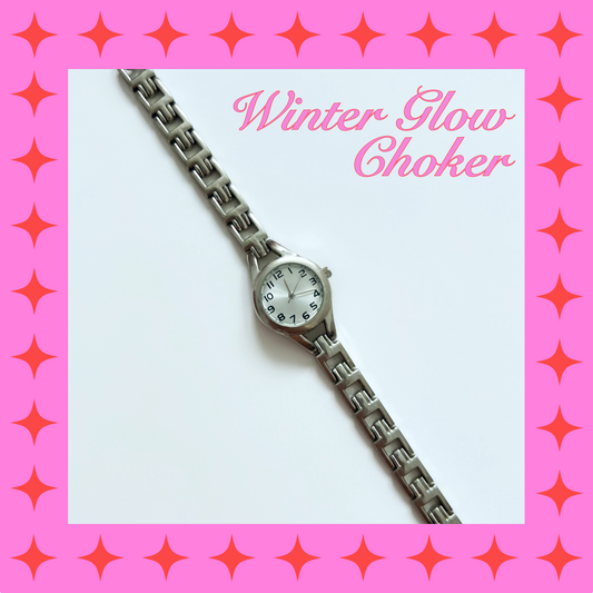 Winter Glow Watch Choker