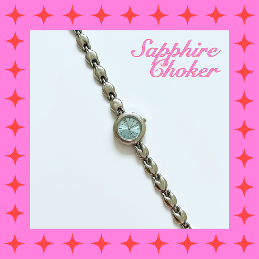 Sapphire Watch Choker