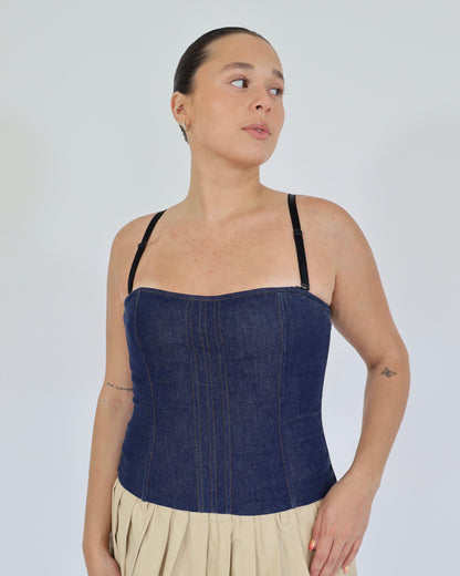Denim Corset Top - Victoria's Secret