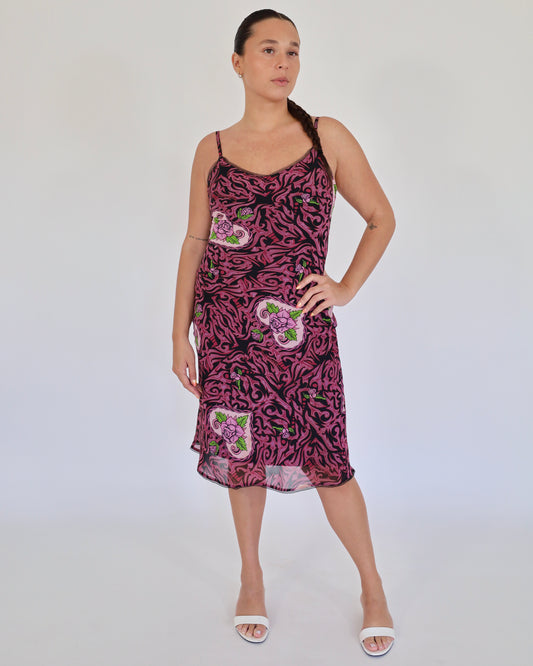 Tattoo Print Dress - Betsey Johnson