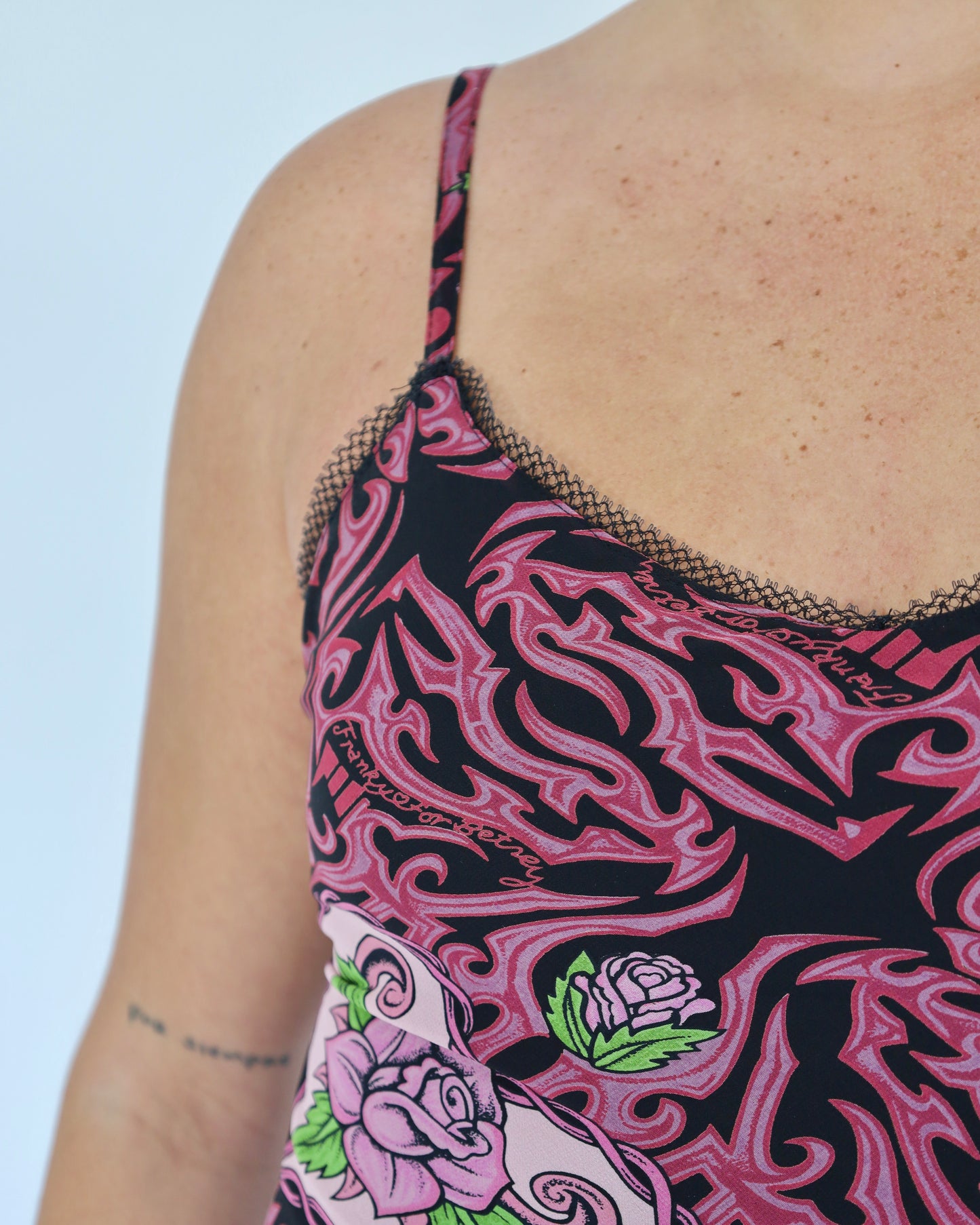 Tattoo Print Dress - Betsey Johnson
