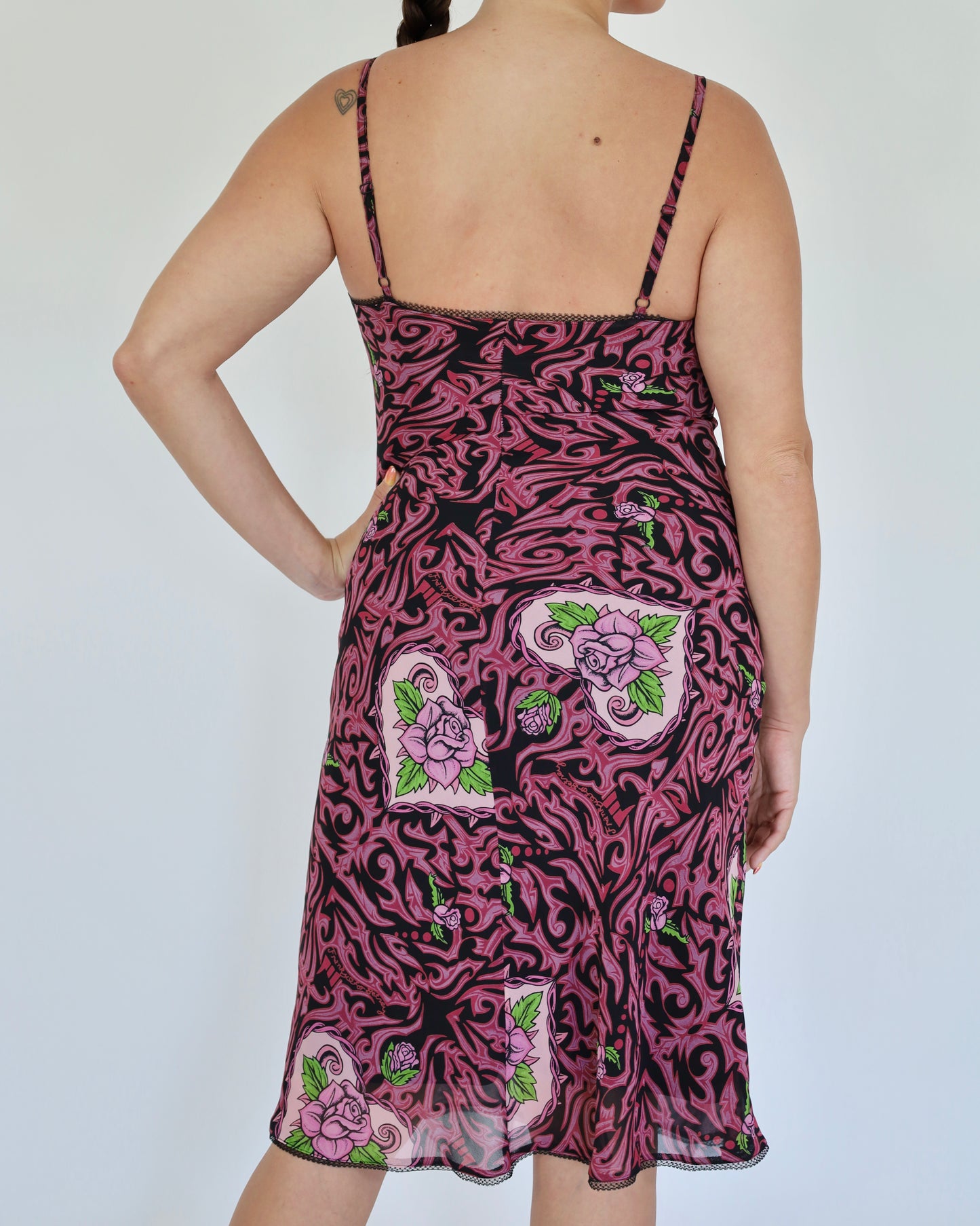 Tattoo Print Dress - Betsey Johnson