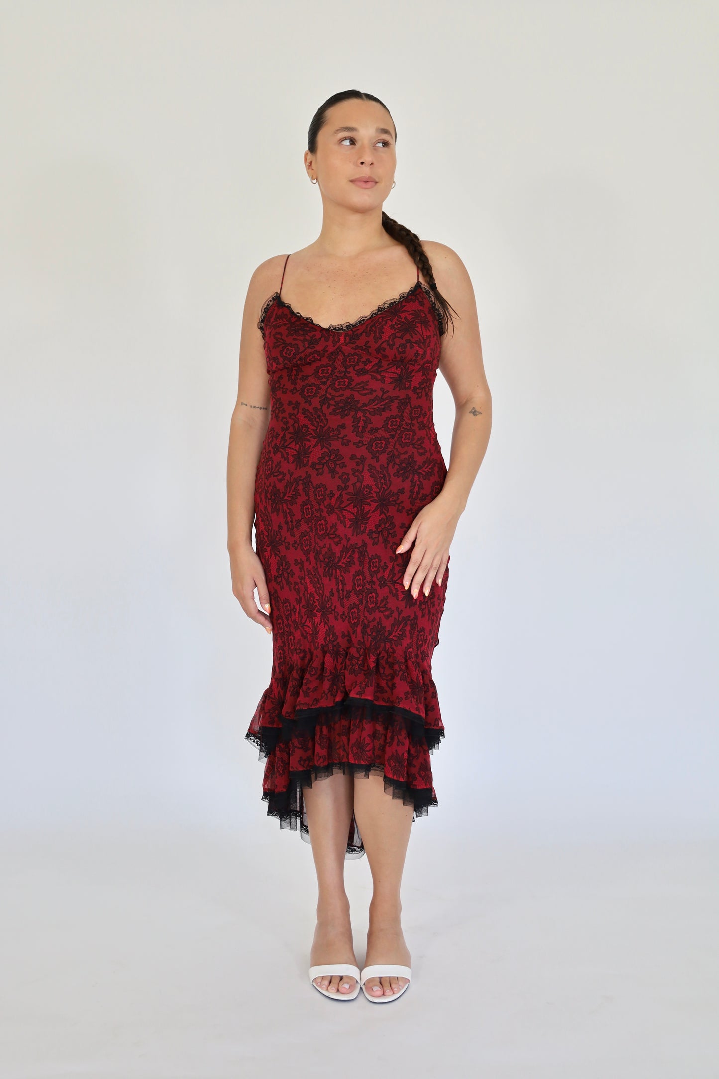 Lace Print Dress - Betsey Johnson