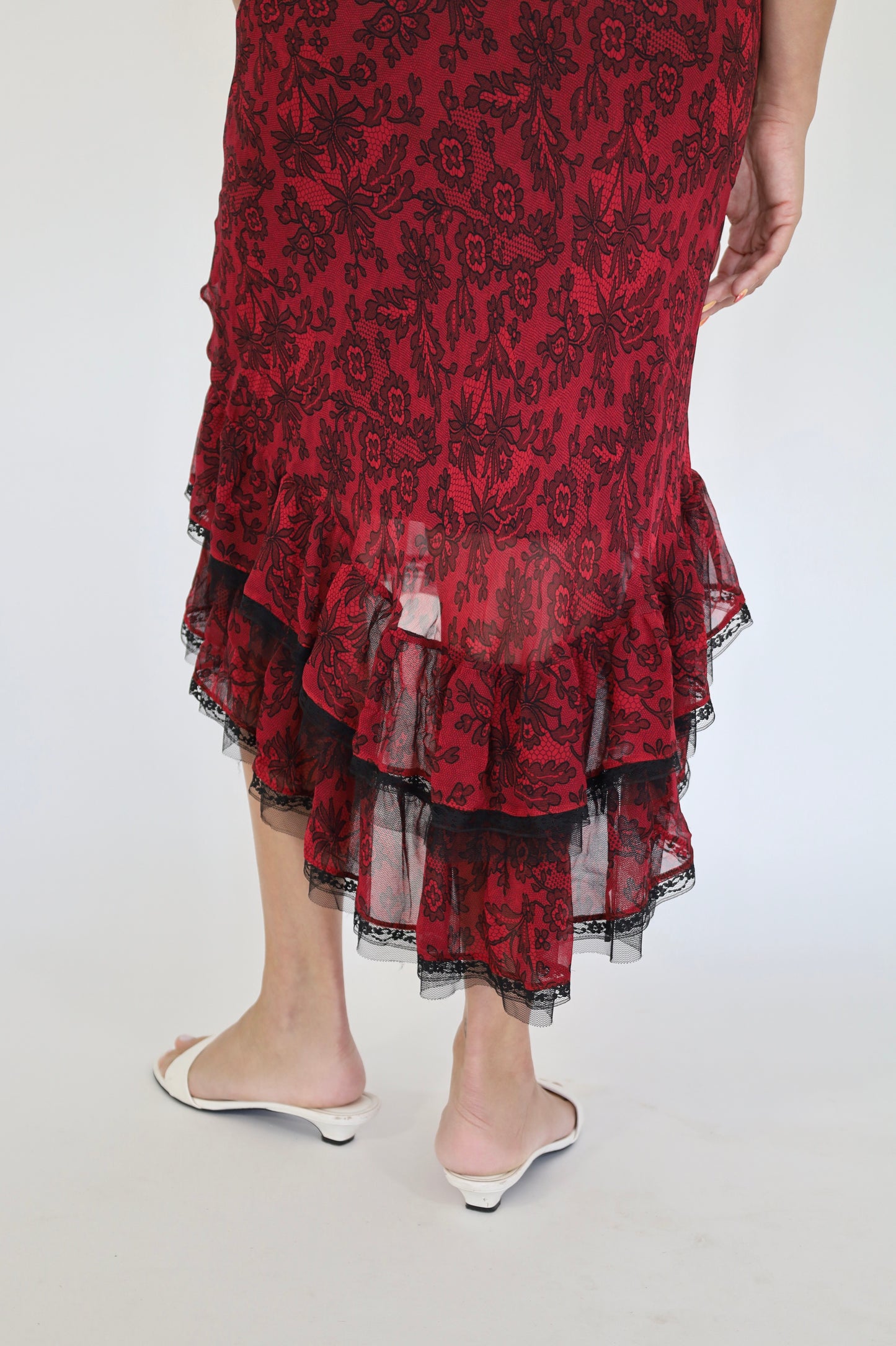 Lace Print Dress - Betsey Johnson
